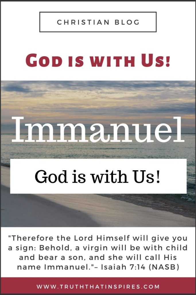 Immanuel God is with Us