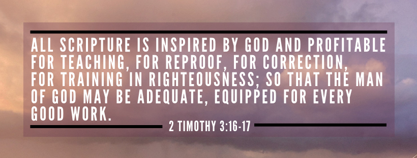 2 Timothy 3 16-17