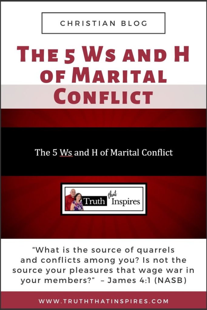 The 5 Ws and H of Marital Conflict