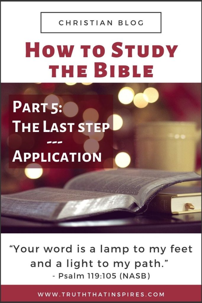 Bible Study Application